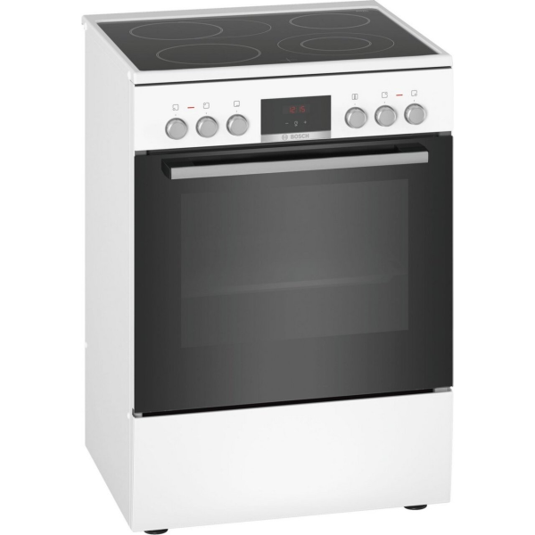 Готварска печка (ток) Bosch HKR39C220 , Бял , Керамични