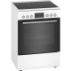 Готварска печка (ток) Bosch HKR39C220 , Бял , Керамични