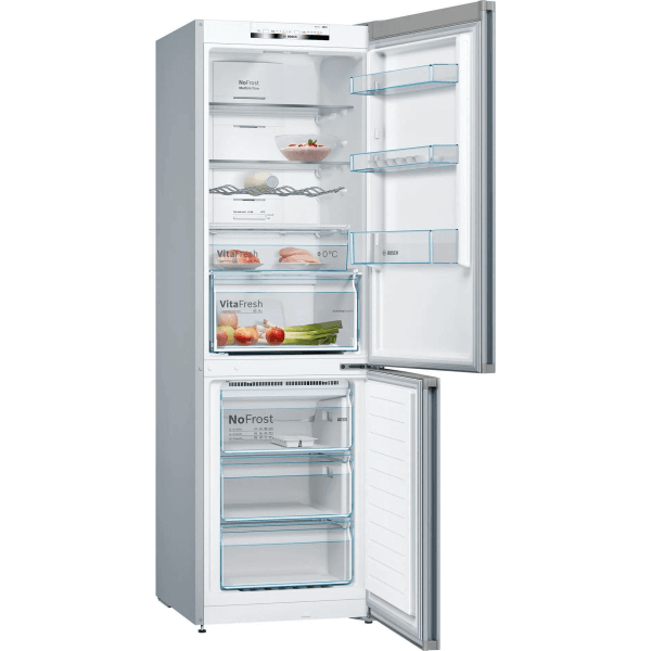 Хладилник с фризер Bosch KGN36VLED , 326 l, E , No Frost