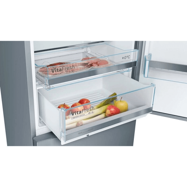 Хладилник с фризер Bosch KGE49AICA , 419 l, C , LowFrost , Инокс