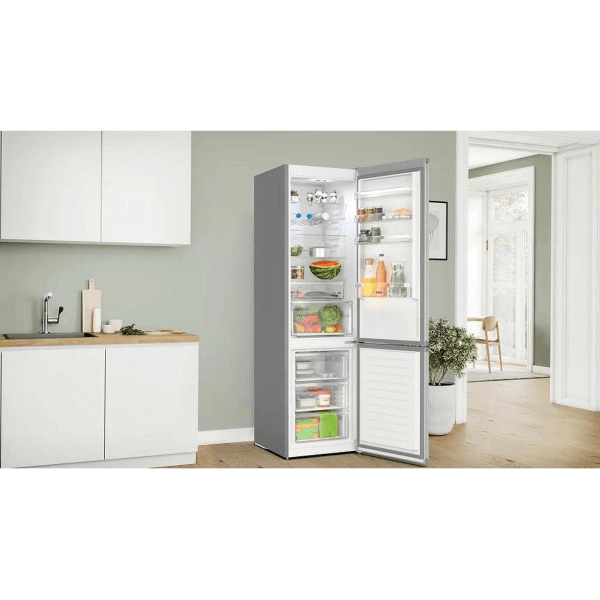 Хладилник с фризер Bosch KGN397LDF , 363 l, D , No Frost , Инокс
