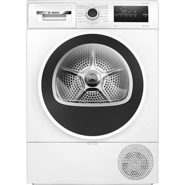 Сушилня Bosch WTH85209BY, 8 kg, D, Бял
