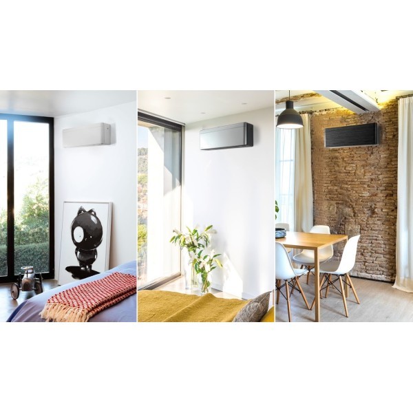 Инверторен климатик Daikin - FTXA42CS/ RXA42B Stylish Silver, 14 000 BTU, Клас А++
