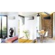 Инверторен климатик Daikin - FTXA42CS/ RXA42B Stylish Silver, 14 000 BTU, Клас А++