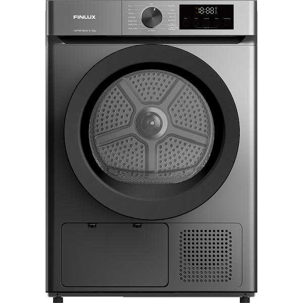 Сушилня Finlux TDF9015DIX, 9 kg, E, Inox