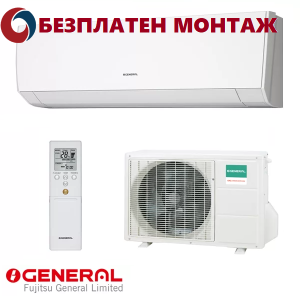 Инверторен Климатик Fujitsu General ASHG12LMCA / AOHG12LMCA, 12000 BTU, Клас A++
