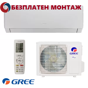 Инверторен Климатик Gree Pular GWH12AGC + WiFi, 12000 BTU, Клас А++