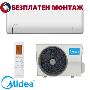 Инверторен Климатик Midea All Easy Pro Nordic MSEPBU-09HRFN8-QRD6GW / MOX330-09HRFN8-QRD6GW, 9000 BTU, Клас A+++
