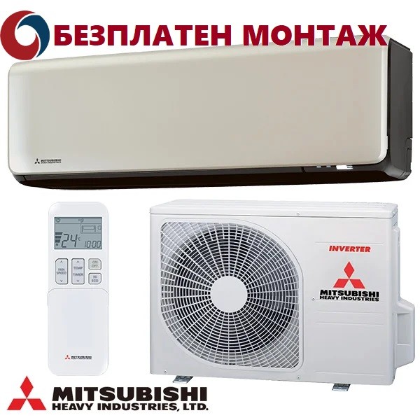 Инверторен Климатик Mitsubishi Heavy Industries Premium Pro SRK35ZT-WFT/SRC35ZT-W, 12 000 BTU, Клас A+++