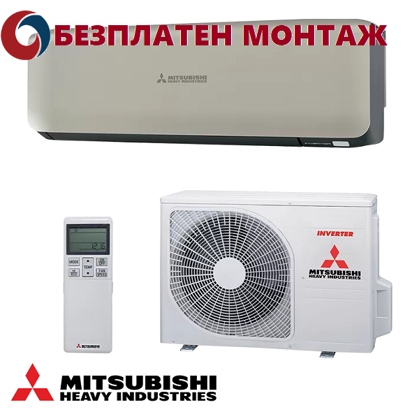 Инверторен Климатик Mitsubishi Heavy Premium Titanium SRK35ZS-WT / SRC35ZS-W, 12000 BTU, Клас A++