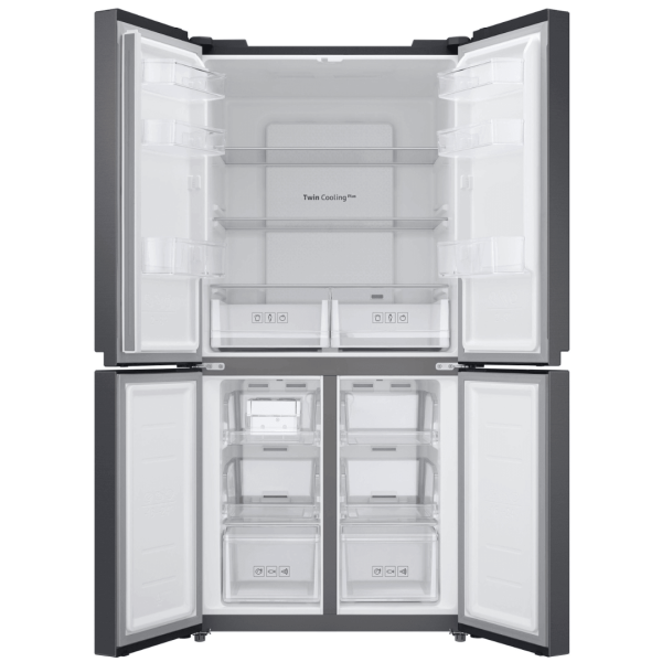 Хладилник Side-by-Side Samsung RF48A400EB4/EO , 488 l, E , No Frost , Черен