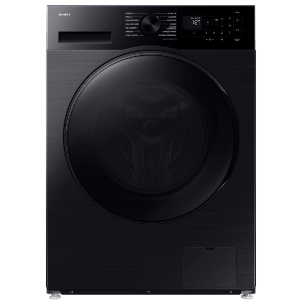 Пералня със сушилня Samsung WD90DG5B15BBLE , 1400 об./мин., 6 kg, 9.00 kg, D , Черен