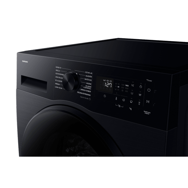 Пералня със сушилня Samsung WD90DG5B15BBLE , 1400 об./мин., 6 kg, 9.00 kg, D , Черен