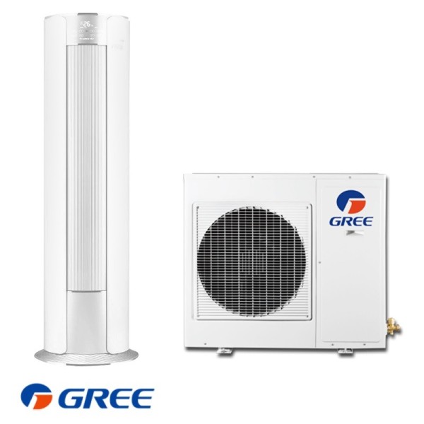 Колонен Климатик Gree I-Shine GVH24AK-K3DNC8A LCLH + WiFi, 24000 BTU, Клас А++