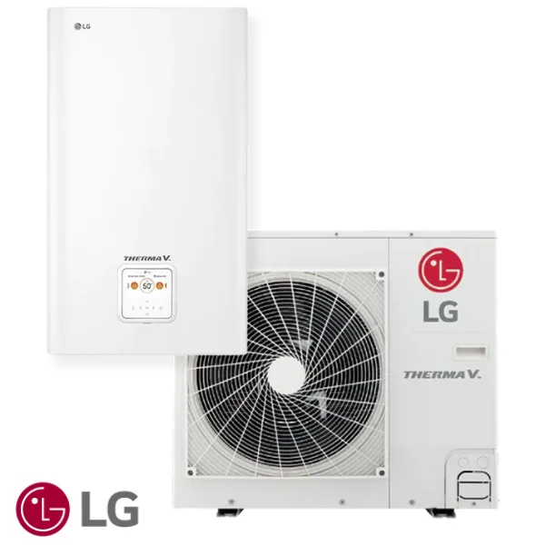 Tермопомпа въздух-вода LG Therma V HU091MR.U44/HN091MR.NK5, Сплит, 9 kW, Монофазна