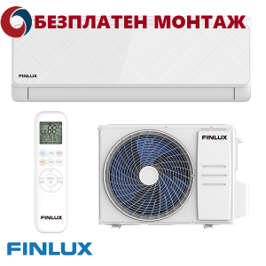 Инверторен Климатик Finlux 12QUA58LIS, 12000 BTU, Клас A+++